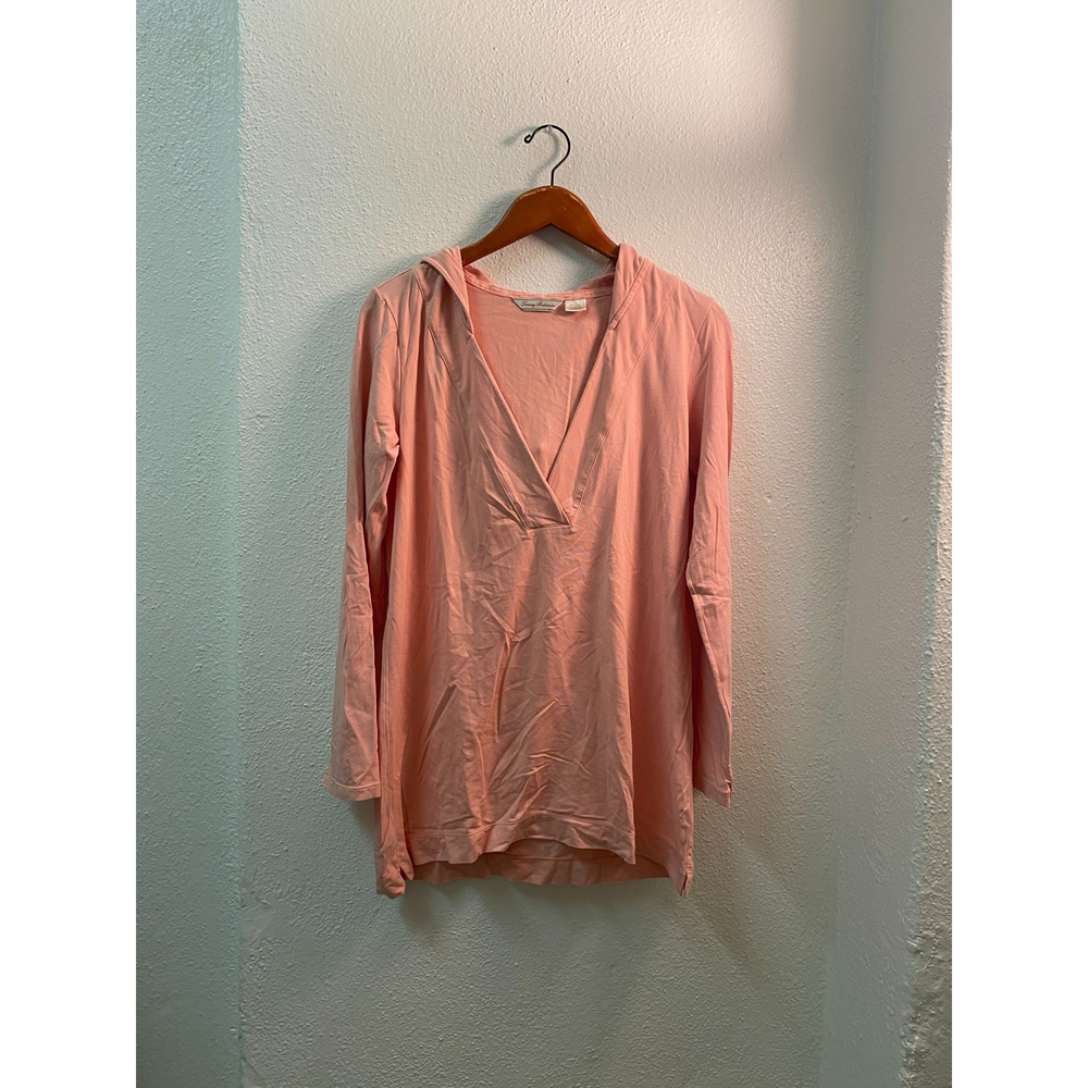 Tommy bahama pink pullover hoodie size s